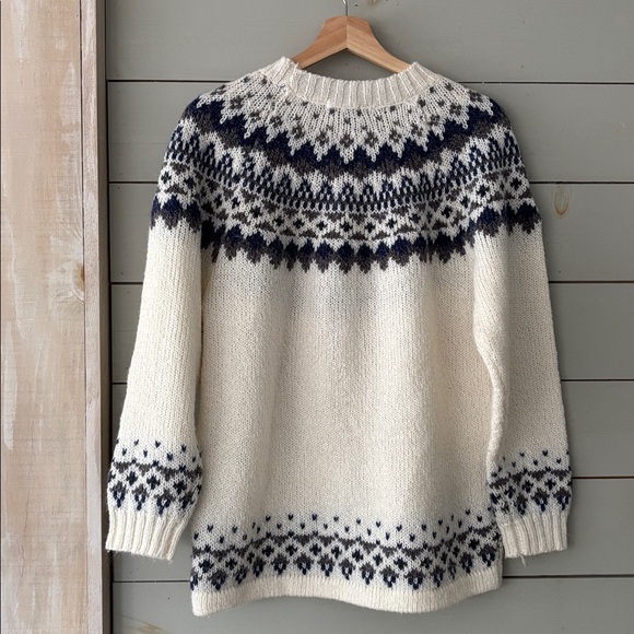 🤍 NoMi Nordic Fair Isle Knit Sweater – Size M/M 🤍 - Picture 5 of 5